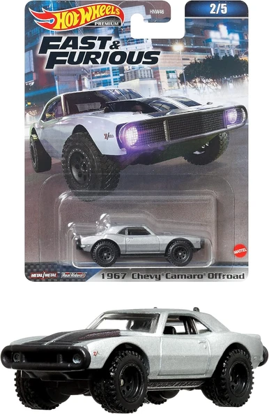 Mattel Hot Wheels Fast Furious Premium Arabalar, , Karışık ürün görseli 1
