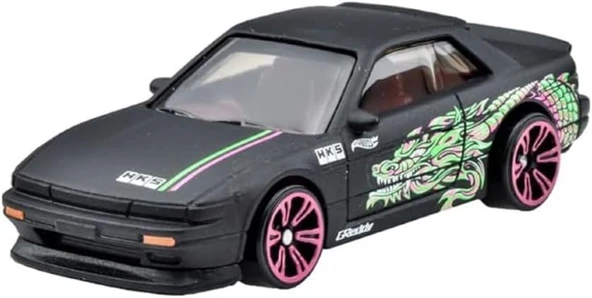 Hot Wheels Neon Yarışlar Temalı Arabalar Jby94 Neon Speeders Nissan Silvia (S13) ürün görseli 1