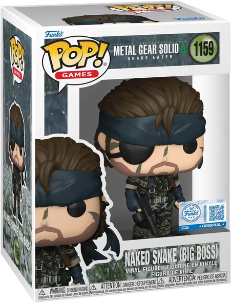 Funko Pop! Metal Gear Metal Gear Solid 3- Big Boss Heo Exclusive #84850 ürün görseli 1