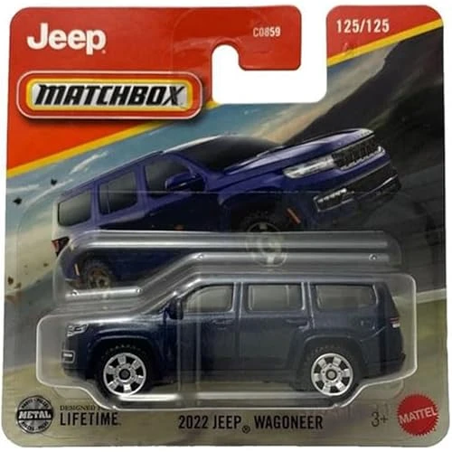 Matchbox -2022 Jeep Wagoneer - Metalic Blue - Jbr87 (1/64) ürün görseli 1