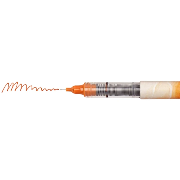 WRITECH LIQUID ROLLER 05 KALEM AMBER W-501 - Resim 2