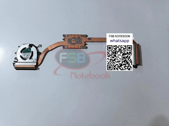 HP ELİTEBOOK FOLİO 1040 G3 Notebook Soğutucu Fan Heatsink Bakır blok soğıutucu ürün görseli 1