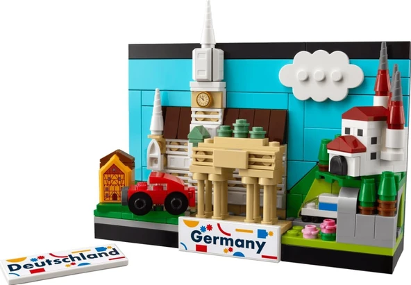 Lego 40954 Creator Germany Postcard - Resim 4