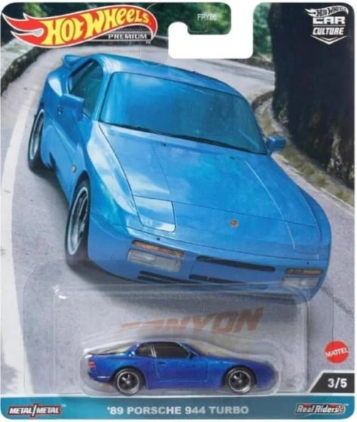 Hot Wheels Car Culture Arabalar Canyon Warriors 89 Porsche 944 Turbo Hkc56, Oyuncak Araba ürün görseli 1