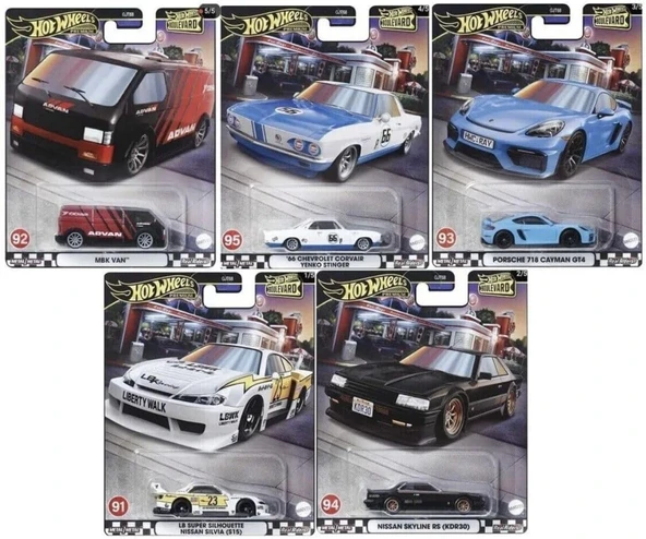 Hot Wheels Hotwheels Premium Gjt68 5 Li Set 2024 ürün görseli 1
