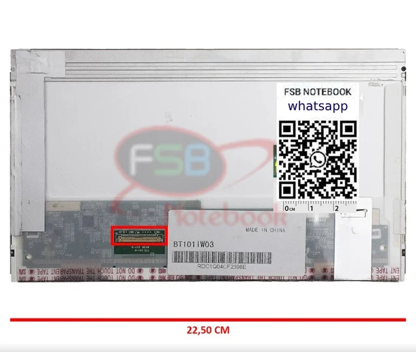 B101AW03 10.1 LED LCD PANEL NETBOOK Ekran 40 PİN SOL SOKET ürün görseli 1