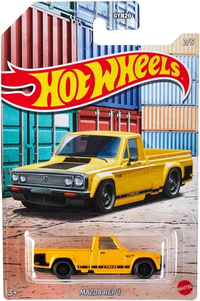 Hot Wheels Metal Model Araba Özel Seri Mzda Repu Sarı, 0887961909470 ürün görseli 1