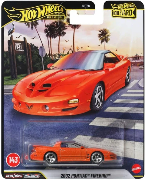 Hot Wheels Boulevard Premium Araçlar 2002 Pontiac Firebird Gjt68 - Jhw17 ürün görseli 1