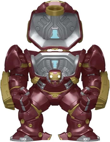 Funko Pop! Bitty Bots: Marvel - Demir Adam Ile Hulkbuster - Resim 3