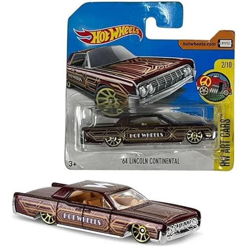 Hot Wheels - '64 Lincoln Continental - Short Card (1/64) ürün görseli 1