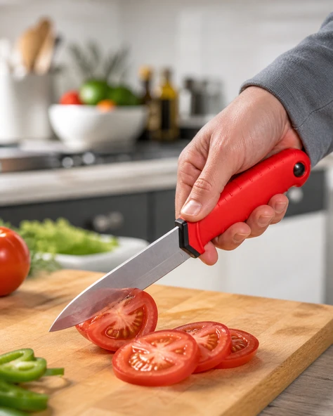 Ergonomik Soft Kaydırmaz Saplı-5'li Bıçak Seti - Resim 2