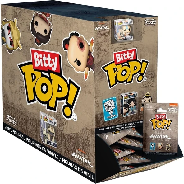 Funko Bitty Pop! Bekarlar Animasyon: Avatar: Son Hava Bükücü S1 (Bir Rastgele Bitty Pop! Satın Alma ürün görseli 1