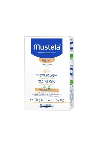 Mustela - Cold Cream İçeren Besleyici Sabun 100 Gr ürün görseli 1
