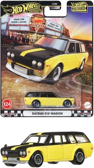 Hot Wheels Boulevard Premium Araçlar Datsun 510 Wagon Gjt68 - Jbl21 ürün görseli 1