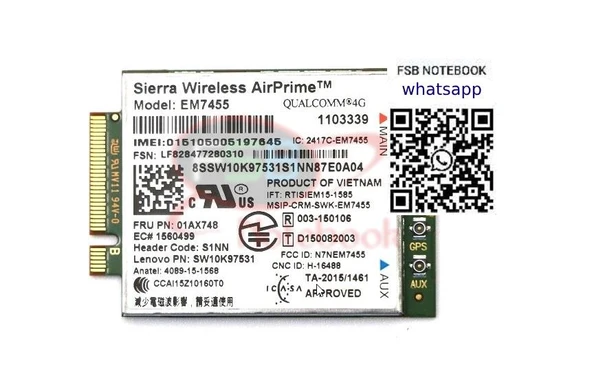Orijinal Lenovo ThinkPad T560 T570 T460 Wifi Wireless Lan Kartı ürün görseli 1