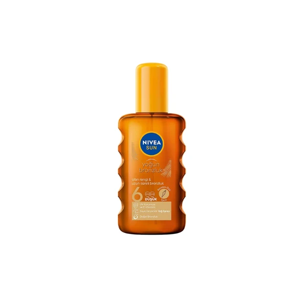 Nivea Sun Yoğun Bronzluk Spreyi 200 ml ürün görseli 1