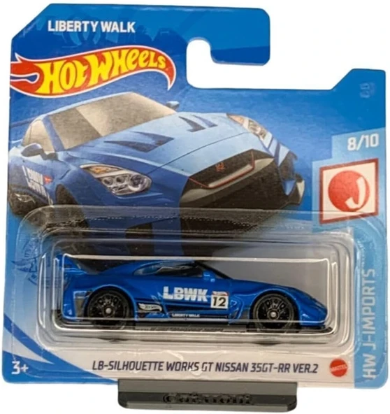 Hot Wheels - Lbwk Nissan Gt R35-1:64 Ölçek - Hw J Imports, Model Araç ürün görseli 1