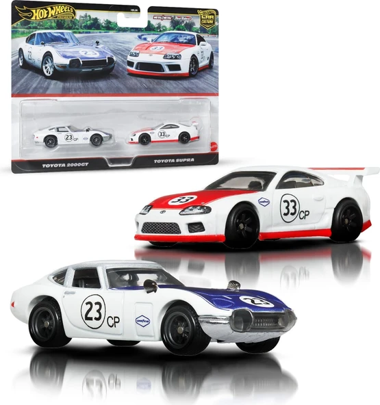 Hot Wheels Premium Car Culture 2'Li Paket, 1:64 Ölçekli Araçlardan Oluşan, Benzersiz Çiftler, Real R ürün görseli 1