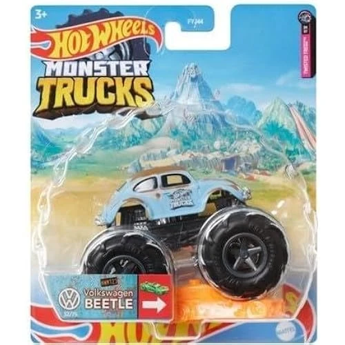 Hot Wheels Fyj44 Monster Trucks Volkswagen Beetle Hcp77 ürün görseli 1