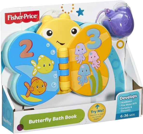 Fisher Price Mattel Fp Siralama Oyunc Cmy31 Kelebek Kitabim-5 ürün görseli 1