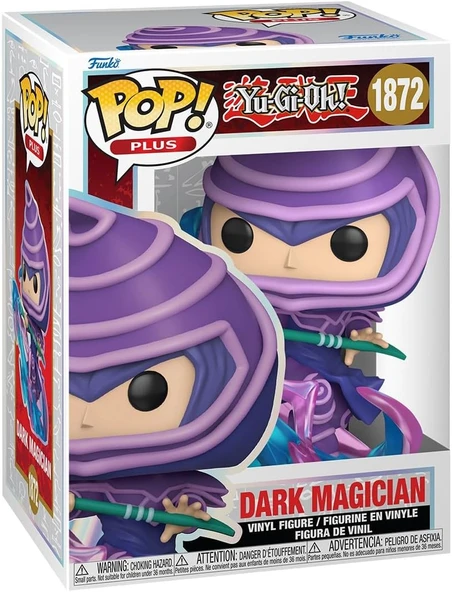 Funko Pop Plus: Yu-Gi-Oh- D Dark Magician - (Atk) - Koleksiyon Vinil Figür - Hediye Fikri - Resmi Ür ürün görseli 1