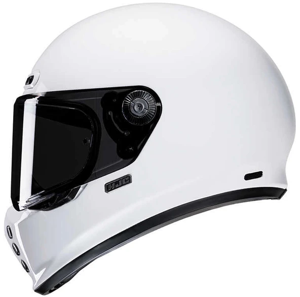 HJC V10 KASK BEYAZ - Resim 2