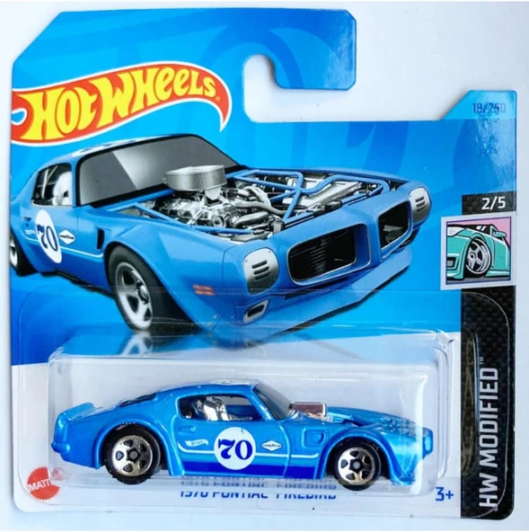 Hot Wheels 1970 Pointac Firebird Oyuncak Araba ürün görseli 1