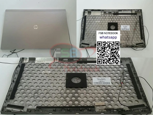 HP EliteBook 8570P Series 686302-001 LCD COVER EKRAN KASASI ürün görseli 1