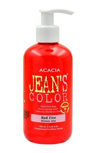 JEAN S COLOR BOYA 250ML ATEŞ KIRMIZI ürün görseli 1