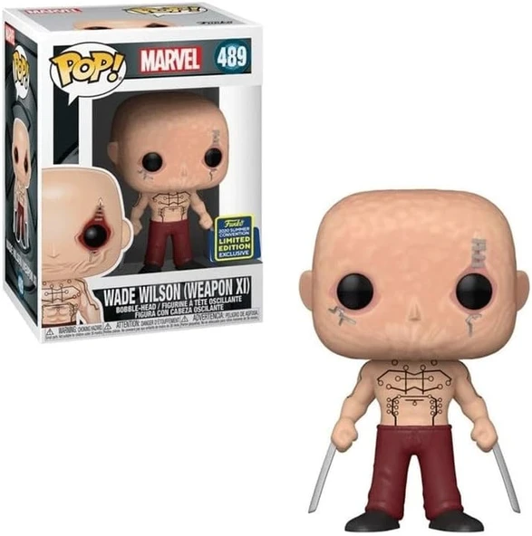 Marvel Funko Pop 489 X-Men Origins 48908 Wade Wilson Sdcc2020 ürün görseli 1