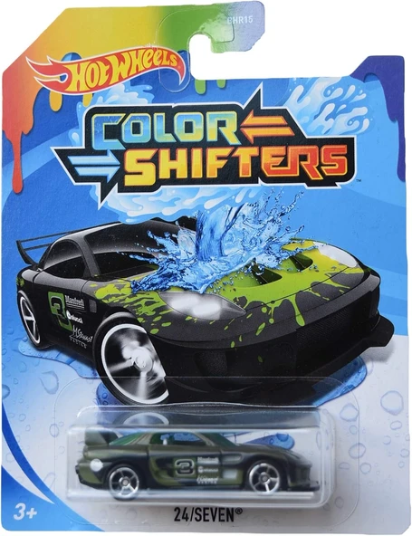 Hot Wheels Mattel Renk Değiştiriciler 24/Yedi Model 2019 ürün görseli 1