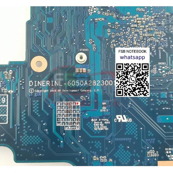 HP 858038-601 N3060 CPU Anakart - Resim 3