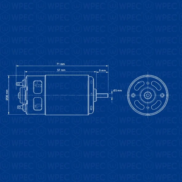 18 VOLT ŞARJLI MOTOR 3 MM - Resim 3