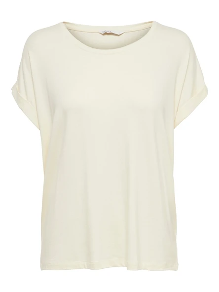 Only   ONLMOSTER S/S O-NECK TOP NOOS JRS Kadın Beyaz T-Shirt - 15106662 ürün görseli 1