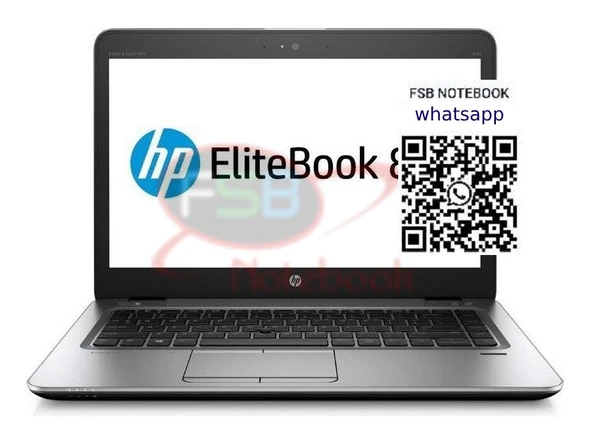 Hp Elitebook 840 G3 I5-6300U 8 GB 512 GB NVME 14" Notebook (2.el) ürün görseli 1