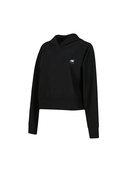 New Balance   NB Lifestyle Women Hoodie Kadın Siyah Sweatshirt - WNH1617 ürün görseli 1