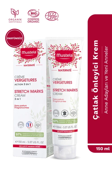 Mustela Parfümsüz Çatlak Öncesi Kremi 150 ml ürün görseli 1