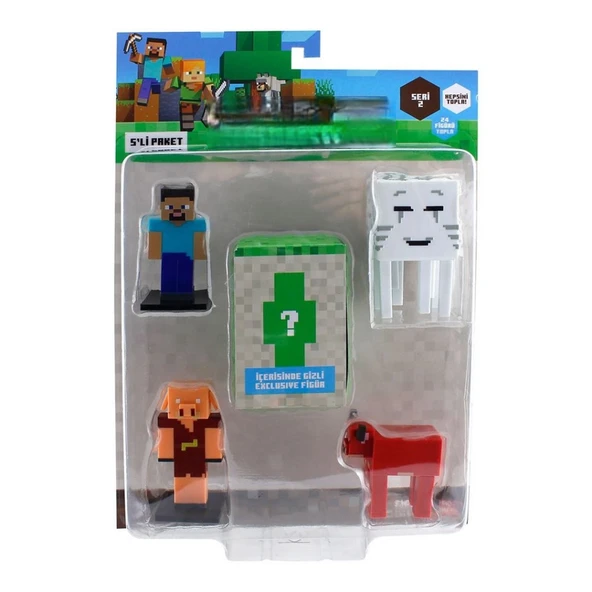 3D Toppeez 5'li Figür Seti - Resim 2