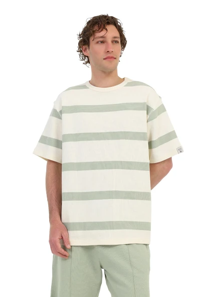 Lumberjack   6M,MB TUSK 11BS100 6FX Erkek Yeşil T-Shirt - 102064740 ürün görseli 1