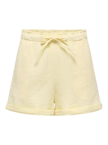 Only   ONLTHYRA SHORT STRING SHORTS CS WVN Kadın Sarı Şort - 15373387 ürün görseli 1