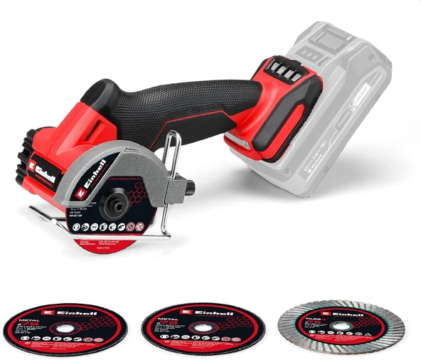Einhell Professional Akülü Kesme Taşlama Makinesi Tp-Co 18/76-C Li Bl-Solo (18 V, Kömürsüz, 76 Mm Di ürün görseli 1