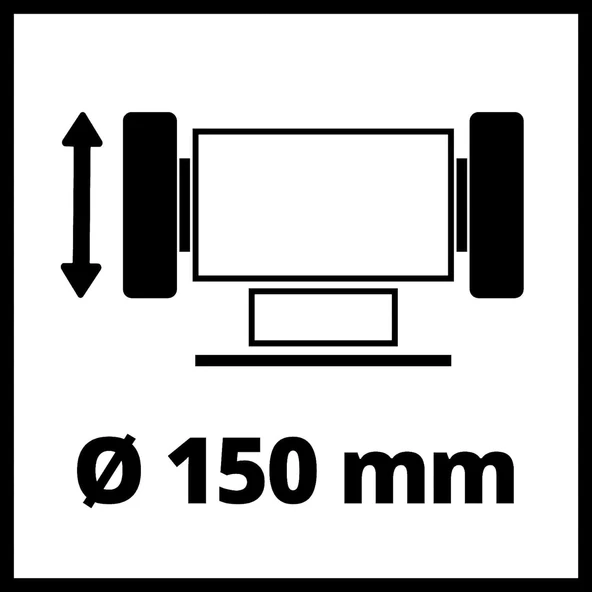 Einhell Tc-Bg 150, Taş Motoru - 4412632 - Resim 8
