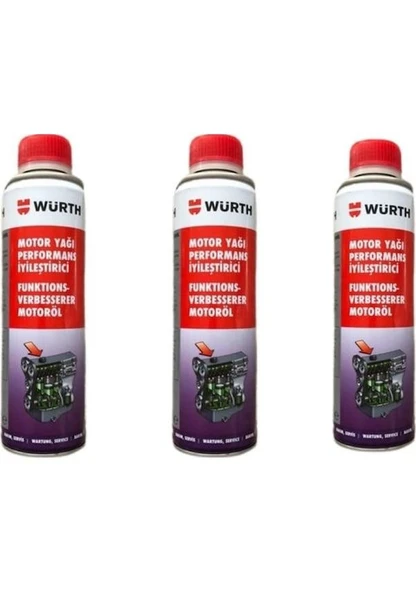 Motor Yağı Performans Iyileştirici 300 Ml 3 Adet ürün görseli 1