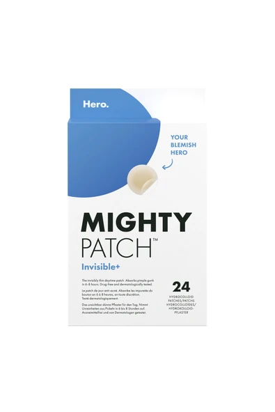 Hero Mighty Patch Görünmez+ Sivilce Karşıtı Gündüz Hidrokolloid Bant 24'lü ürün görseli 1