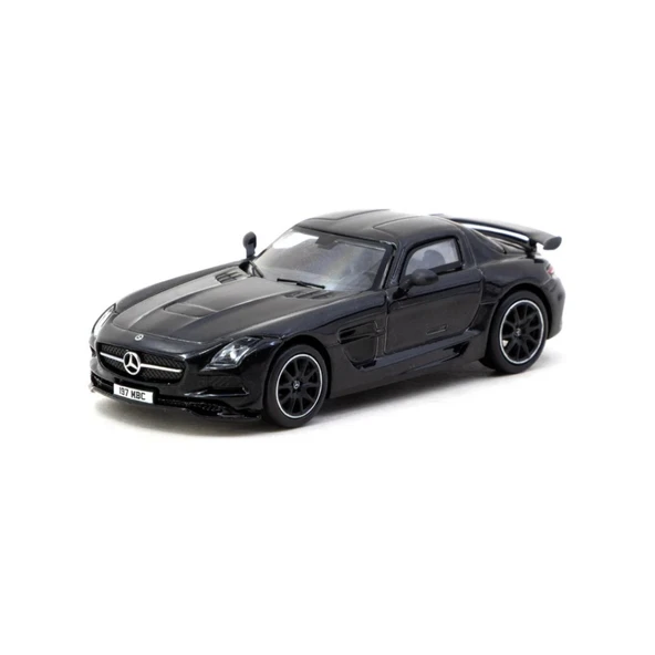 1/64 Mercedes-Benz SLS AMG Coupé Black Series Black Metallic - Singapore Special Edition ürün görseli 1