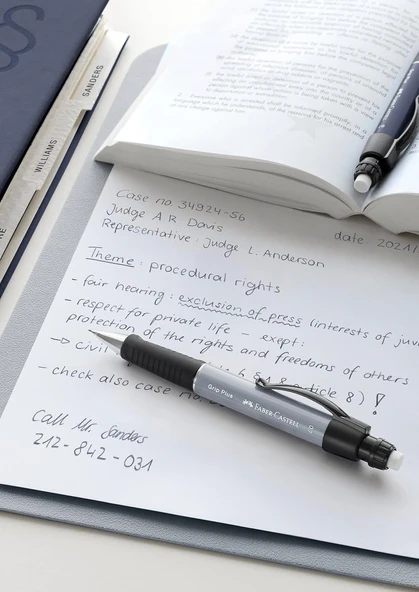 Faber-Castell Grip Plus 0.7 Mm Versatil, Mavi - Resim 4