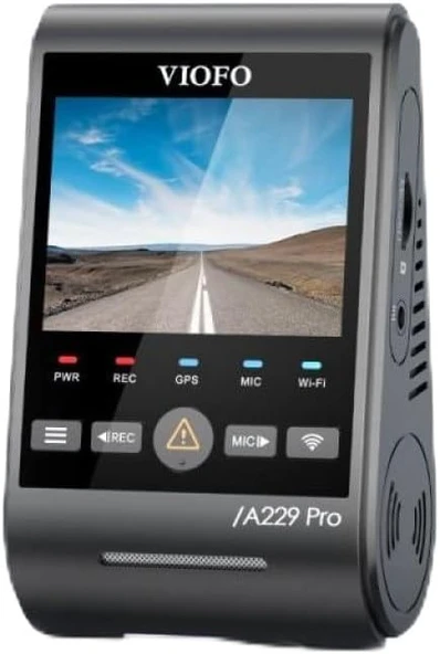 Viofo A229 Pro 4K Hdr Sony Starvis 2 Sensörlü Wi-Fi Gps'Li Araç Kamerası ürün görseli 1