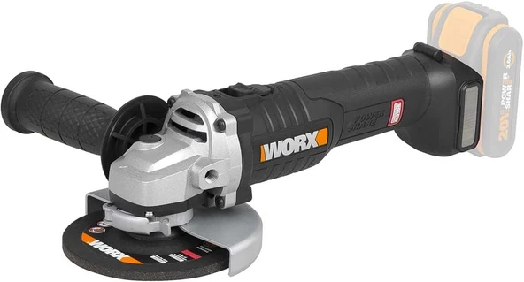 Worx Wx812.9 20Volt 125Mm Kömürsüz Profesyonel Avuç Taşlama (Akü Dahil Değildir) ürün görseli 1
