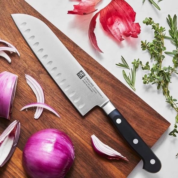 Zwilling 311201810 Oluklu Santoku Bıçağı - Resim 5