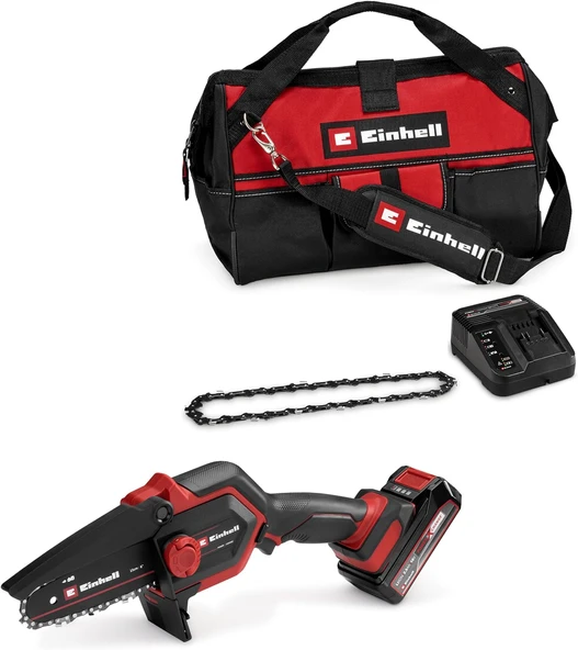 Einhell Akülü Dal Budama Testeresi Ge-Ps 18/15 Li Bag Kit Power X-Change (18 V, Kömürsüz, 12,5 Cm Ke ürün görseli 1